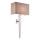 Endon 56706 - Aplique de pared MORETO 1xE14/7W/230V cromo brillante/gris