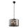 Endon 61281 - Lámpara colgante con cadena CLOONEY 4xE14/40W/230V negro/ahumado