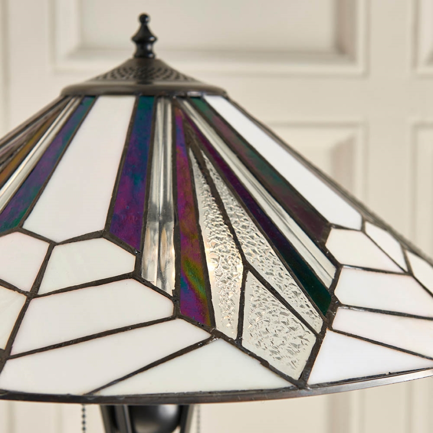 Endon 63934 - Lámpara de pie ASTORIA 2xE27/60W/230V diá. 48 cm