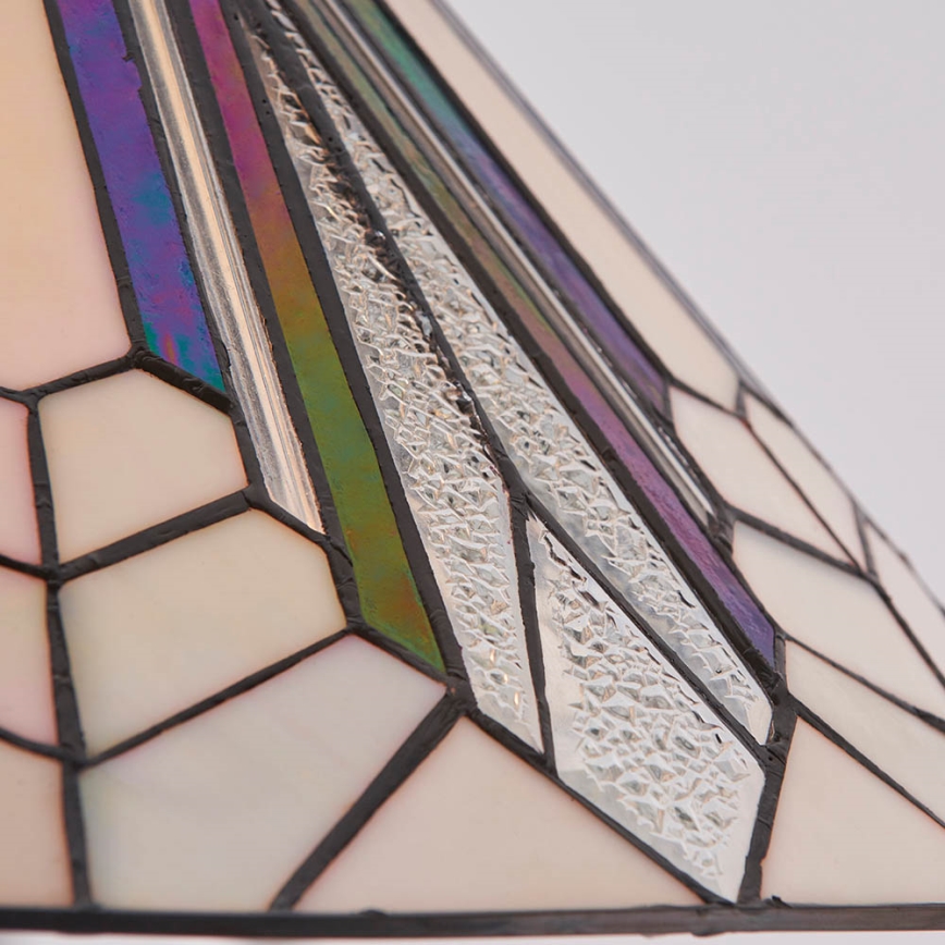 Endon 63937 - Lámpara colgante con cadena Tiffany ASTORIA 1xE27/60W/230V Ø 40 cm