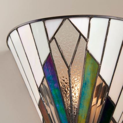 Endon 63940 - Aplique de pared Tiffany ASTORIA 1xE14/40W/230V