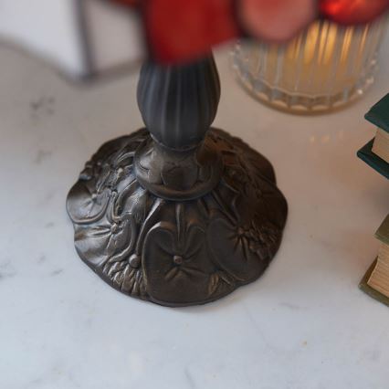 Endon 63963 - Lámpara de mesa Tiffany BOTANICA 1xE14/40W/230V Ø 16 cm