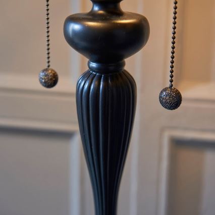 Endon 63972 - Lámpara de pie Tiffany BROOKLYN 2xE27/60W/230V Ø 50 cm