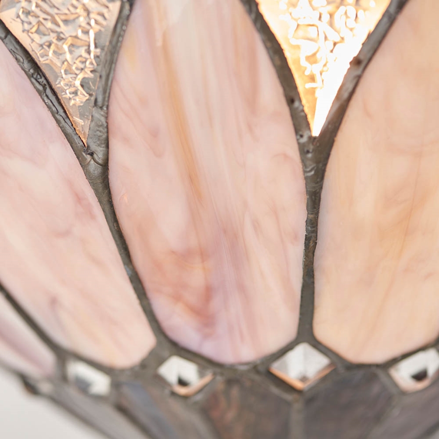 Endon 63983 - Aplique de pared Tiffany BROOKLYN 1xE14/40W/230V