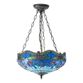 Endon 64075 - Lámpara de araña con cadena DRAGONFLY 3xE27/60W/230V Ø 41 cm