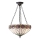 Endon 64175 - Lámpara colgante con cadena HUTCHINSON 3xE27/60W/230V diá. 40 cm