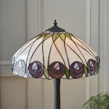 Endon 64177 - Lámpara de mesa HUTCHINSON 1xE27/60W/230V diá. 40 cm