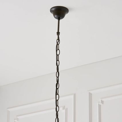 Endon 64194 - Lámpara colgante con cadena Tiffany JAMELIA 3xE27/60W/230V diámetro 50 cm