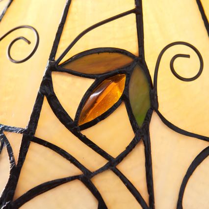 Endon 64195 - Lámpara de mesa Tiffany JAMELIA 1xE27/60W/230V Ø 31 cm