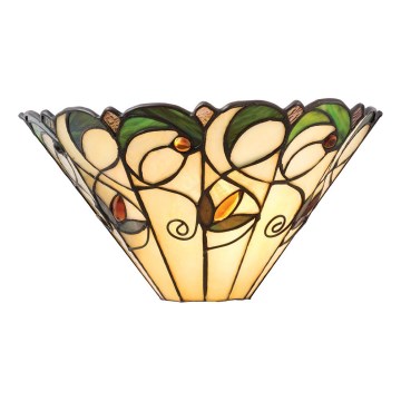 Endon 64198 - Aplique de pared Tiffany JAMELIA 1xE14/40W/230V