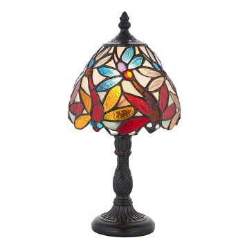 Endon 64246 - Lámpara de sobremesa Tiffany LORETTE 1xE14/40W/230V Ø 15 cm
