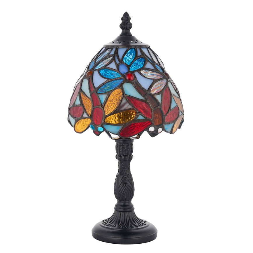 Endon 64246 - Lámpara de sobremesa Tiffany LORETTE 1xE14/40W/230V Ø 15 cm