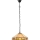 Endon 64285 - Lámpara colgante con cadena estilo Tiffany NEVADA 1xE27/60W/230V Ø 35 cm