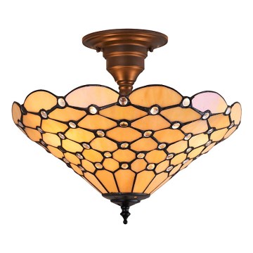 Endon 64300 - Lámpara de techo PEARL 3xE27/60W/230V diá. 37 cm
