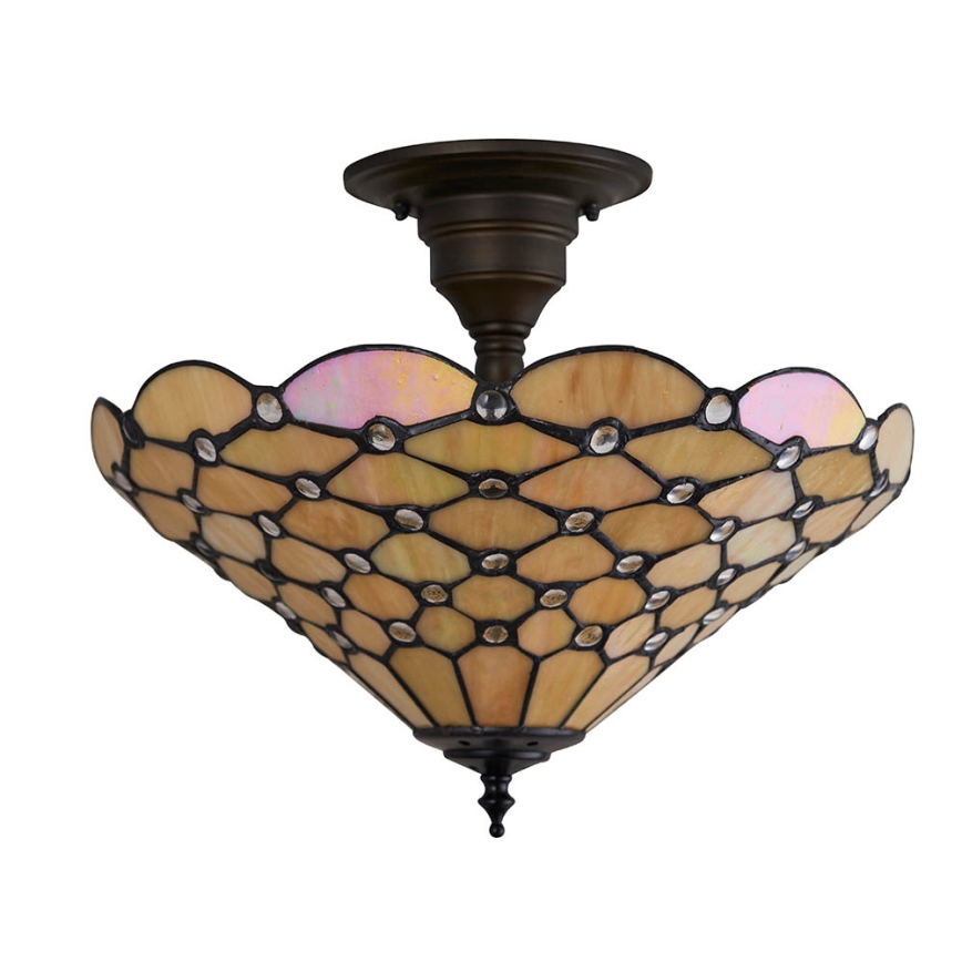 Endon 64300 - Lámpara de techo PEARL 3xE27/60W/230V diá. 37 cm