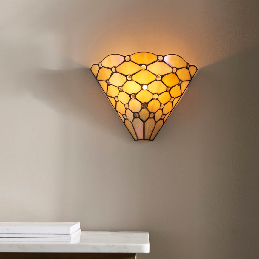 Endon 64302 - Aplique de pared PEARL 1xE14/40W/230V