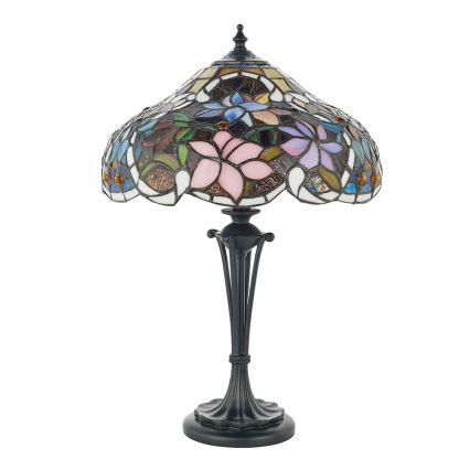 Endon 64327 - Lámpara de mesa SULLIVAN 2xE14/40W/230V diá. 30 cm