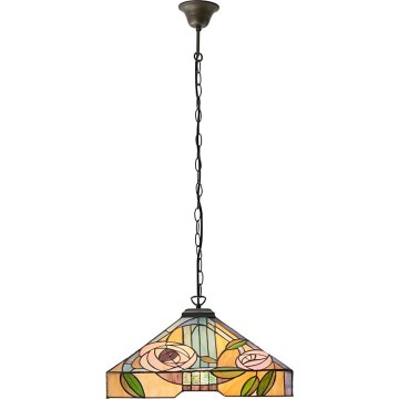 Endon 64384 - Lámpara colgante con cadena WILLOW 3xE27/60W/230V