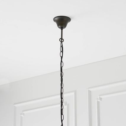 Endon 66148 - Lámpara colgante con cadena LIBÉLULA 3xE27/60W/230V diá. 50 cm