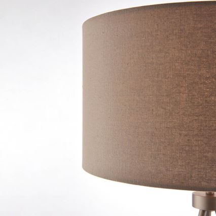 Endon 66986 - Lámpara de mesa TRI 1xE27/40W/230V latón/beige