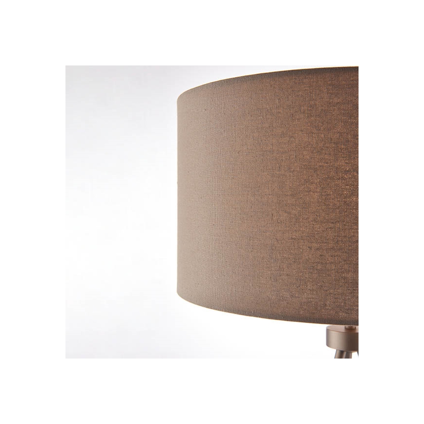 Endon 66986 - Lámpara de mesa TRI 1xE27/40W/230V latón/beige