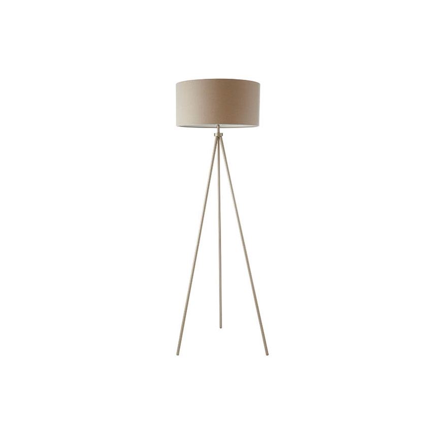 Endon 66987 - Lámpara de pie TRI 1xE27/60W/230V beige