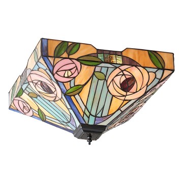 Endon 70698 - Plafón WILLOW 2xE27/60W/230V