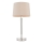 Endon 72175 - Lámpara de mesa con puerto USB SYON 1xE14/40W/230V cromo brillante/beige