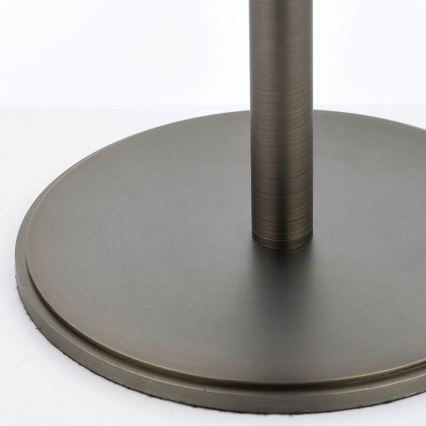 Endon 72631 - Lámpara de mesa HAYFIELD 1xE27/40W/230V bronce/gris