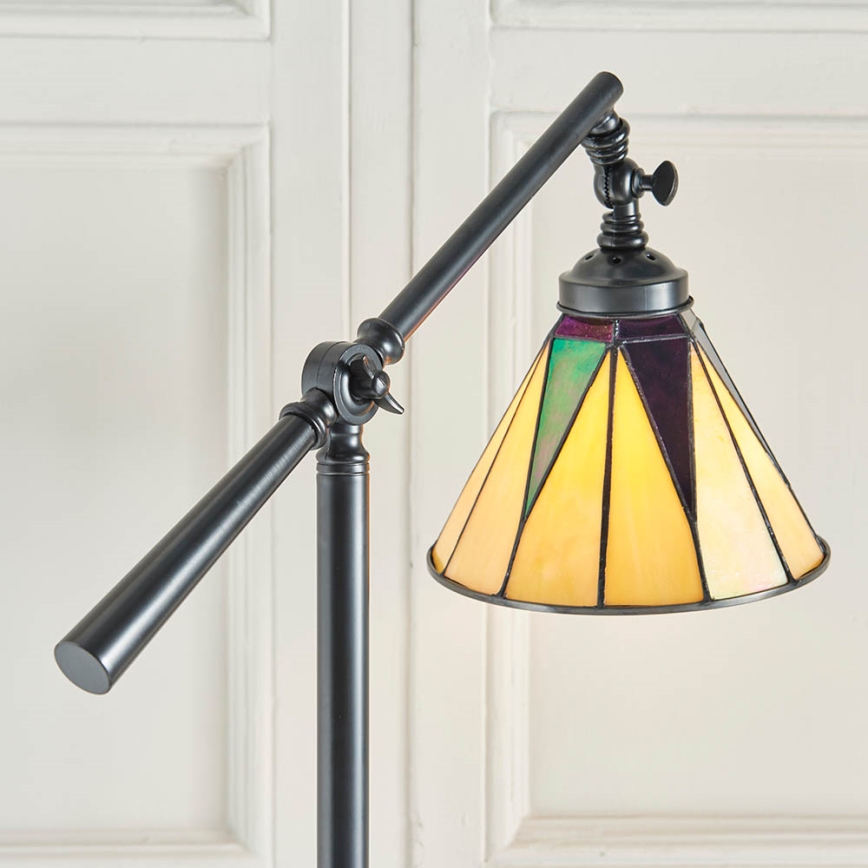Endon 74355 - Lámpara de pie DARK STAR 1xE14/40W/230V
