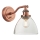 Endon 76334 - Aplique de pared tipo spot HANSEN 1xE14/40W/230V acabado en cobre