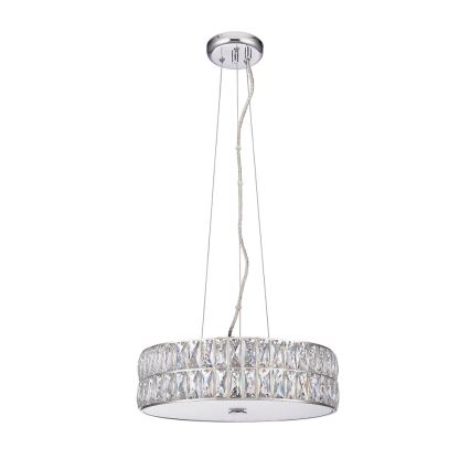 Endon 76513 - Lámpara colgante LED VERINA con cable 5xLED/5W/230V, cromado brillante