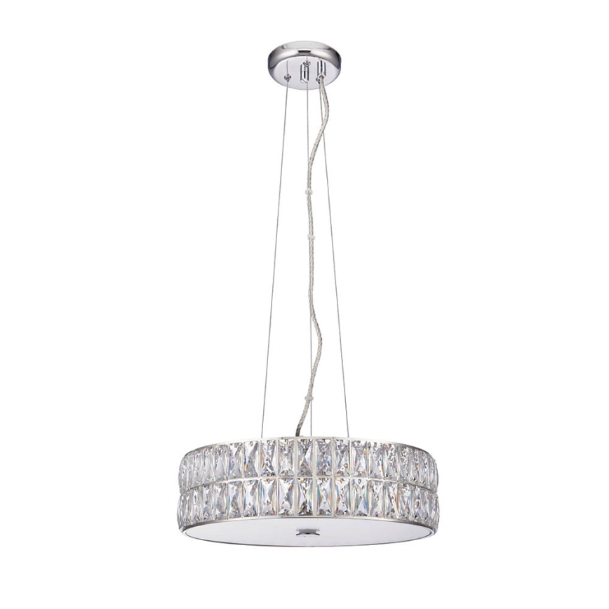 Endon 76513 - Lámpara colgante LED VERINA con cable 5xLED/5W/230V, cromado brillante