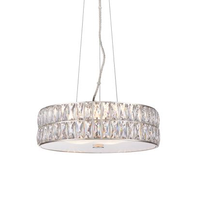 Endon 76513 - Lámpara colgante LED VERINA con cable 5xLED/5W/230V, cromado brillante