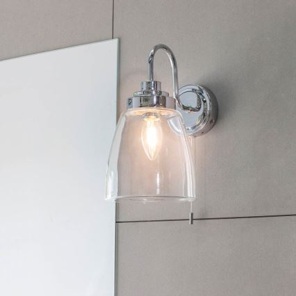 Endon 77088 - Aplique de pared para baño ASHBURY 1xE14/4W/230V IP44 cromo brillante