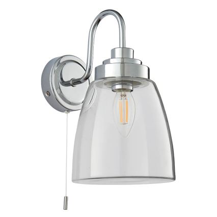 Endon 77088 - Aplique de pared para baño ASHBURY 1xE14/4W/230V IP44 cromo brillante