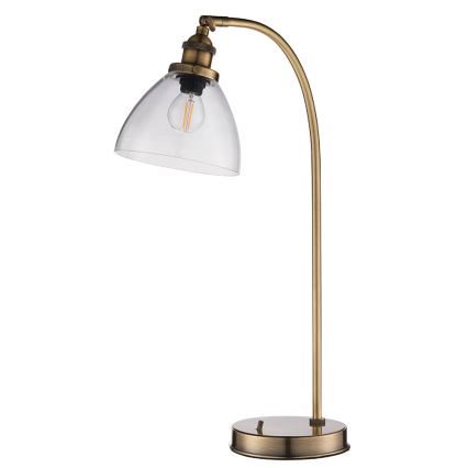 Endon 77859 - Lámpara de mesa HANSEN 1xE14/40W/230V latón
