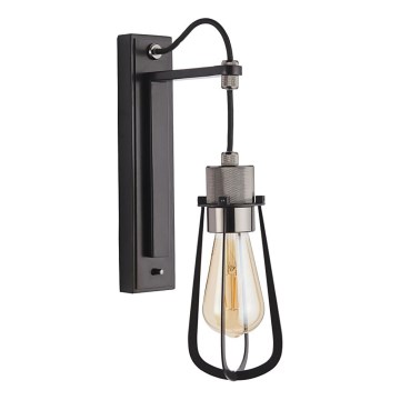 Endon 80950 - Aplique URBAN 1xE27/6W/230V negro