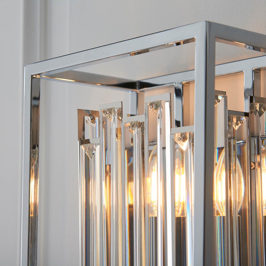 Endon 81932 - Aplique de pared ACADIA 1xE14/40W/230V cromo pulido