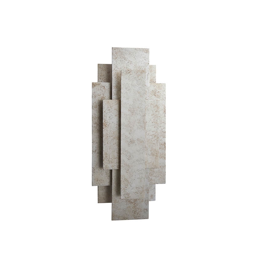 Endon 90451 - Aplique de pared ALZARE 2xG9/3W/230V blanco patinado