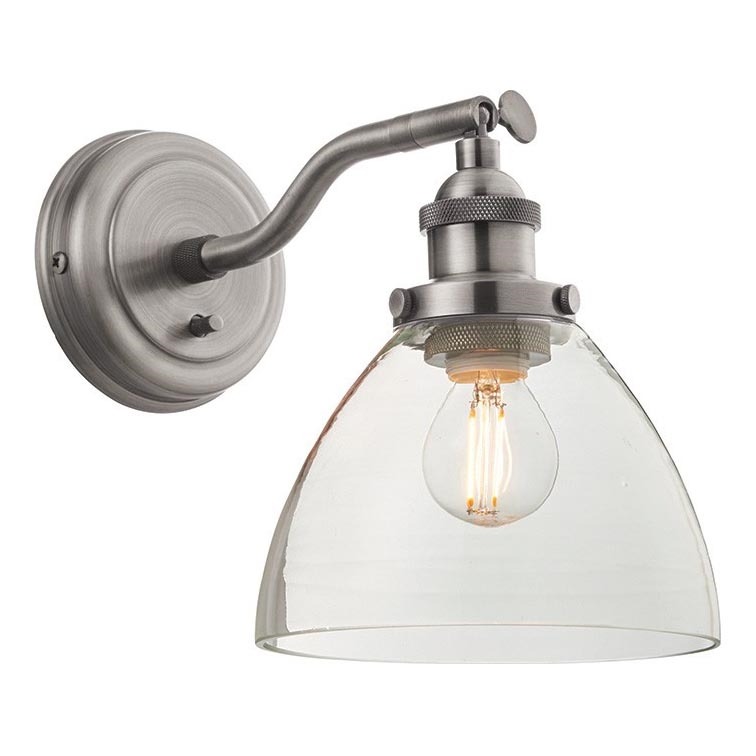 Endon 91739 - Aplique de pared orientable HANSEN 1xE14/40W/230V cromo mate