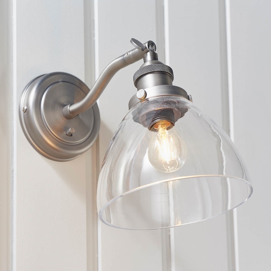 Endon 91739 - Aplique de pared orientable HANSEN 1xE14/40W/230V cromo mate