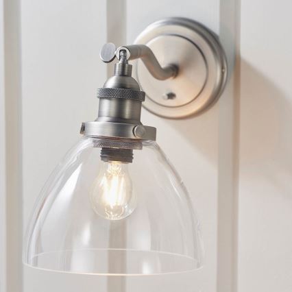 Endon 91739 - Aplique de pared orientable HANSEN 1xE14/40W/230V cromo mate