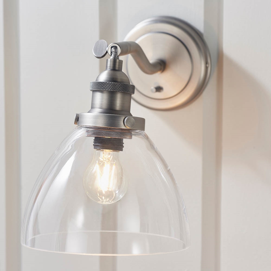 Endon 91739 - Aplique de pared orientable HANSEN 1xE14/40W/230V cromo mate