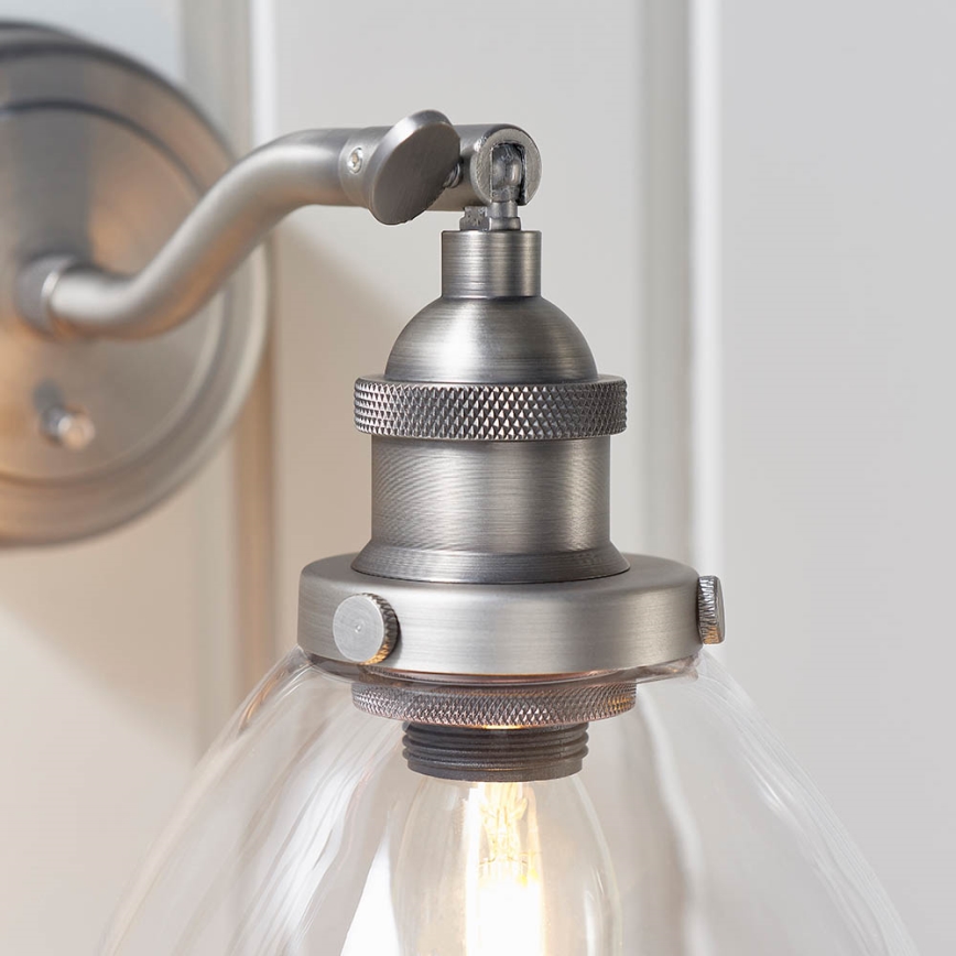 Endon 91739 - Aplique de pared orientable HANSEN 1xE14/40W/230V cromo mate