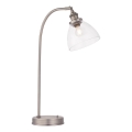 Endon 91740 - Lámpara de mesa HANSEN 1xE14/40W/230V cromo mate