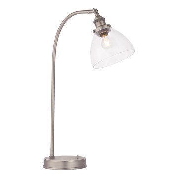 Endon 91740 - Lámpara de mesa HANSEN 1xE14/40W/230V cromo mate