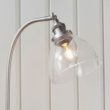 Endon 91740 - Lámpara de mesa HANSEN 1xE14/40W/230V cromo mate