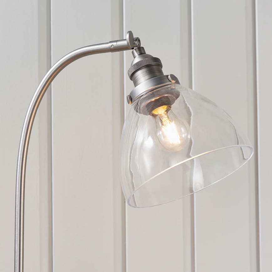 Endon 91740 - Lámpara de mesa HANSEN 1xE14/40W/230V cromo mate