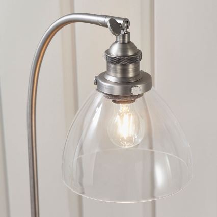 Endon 91740 - Lámpara de mesa HANSEN 1xE14/40W/230V cromo mate